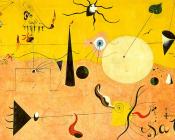 琼 米罗 : Catalan Landscape, The Hunter